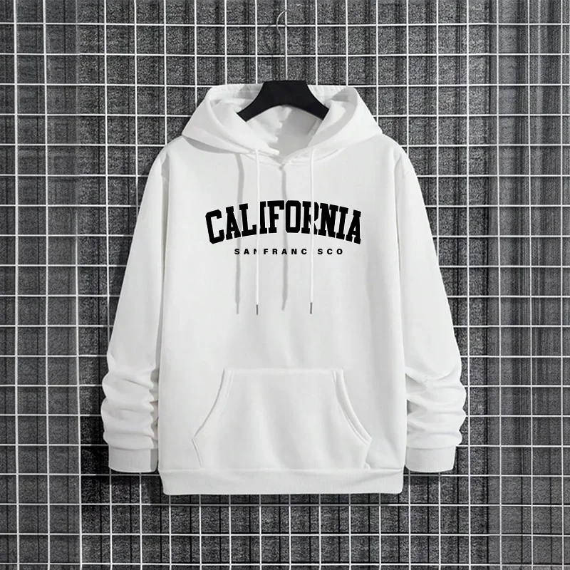 Neuester California Herren-Hoodie, Urban Streetwear Top, modischer Hip-Hop-Kapuzenpullover, trendiger lässiger Herren-Hoodie für Herbst und Winter – Detail 6