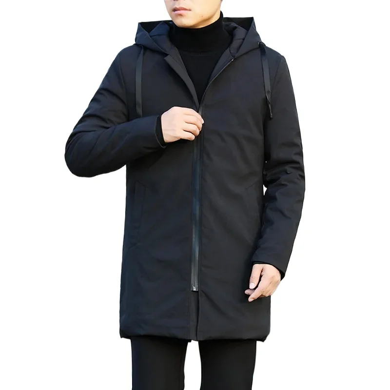 

Осень-зима мужской плащ мужская ветровка верхняя одежда Jaquet мужское пальто мужские повседневные утепленные парки с капюшоном мужские куртки