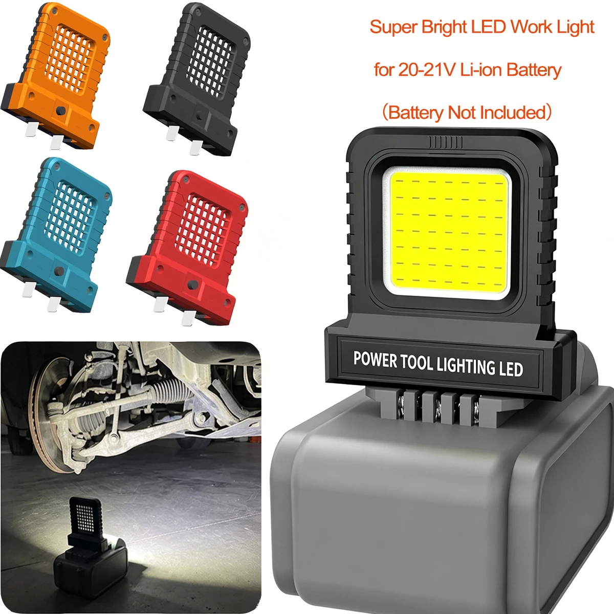 Tools At Workshop - Lampu Kerja LED Portabel dengan Kecerahan