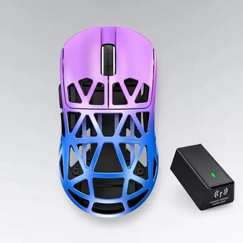 Factory Direct Three-Mode 2.4G 42000DPI 8000Hz Wireless Mouse Adjustable DPI Magnesium Alloy Ultra-Light Gaming Mouse Durable