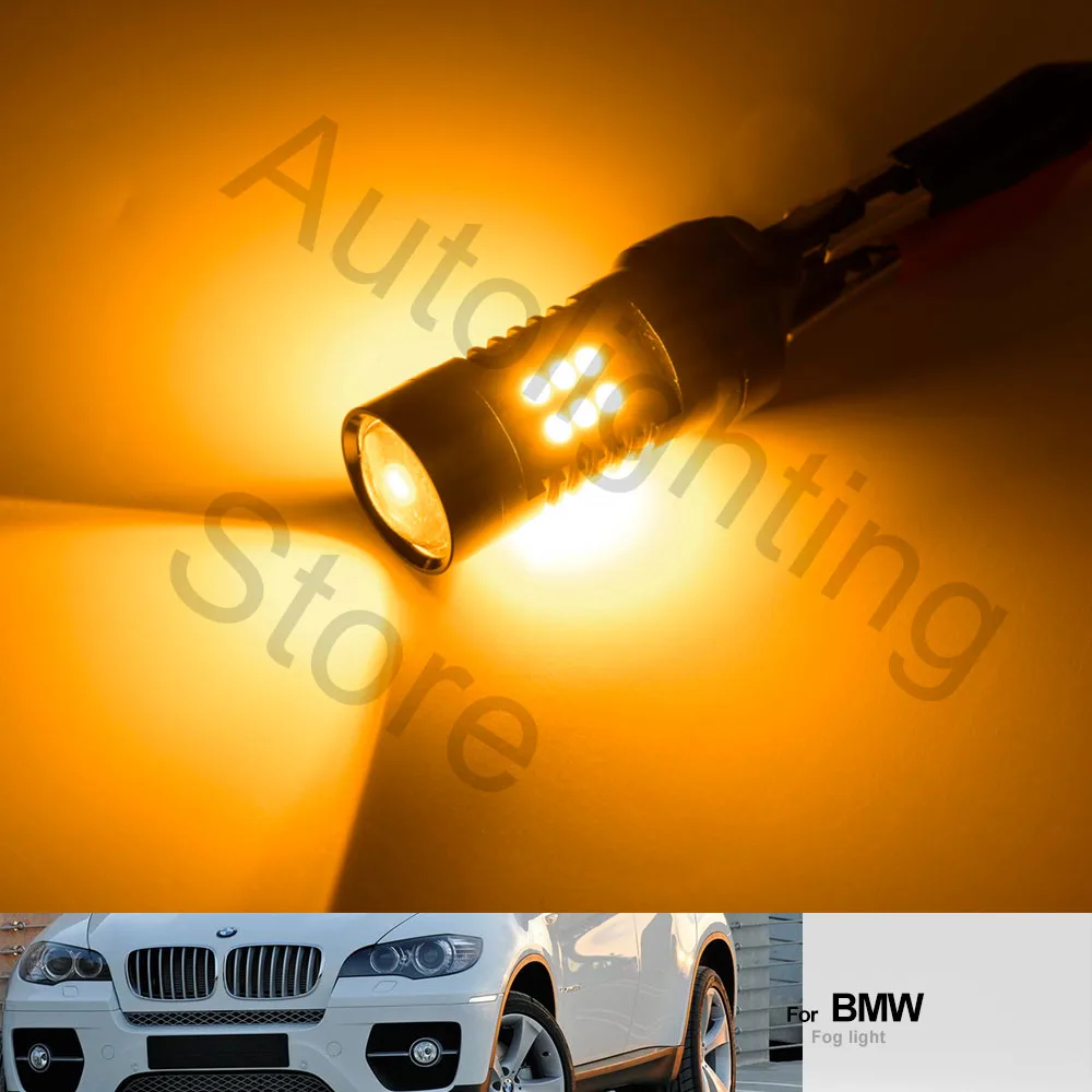 2PCS For BMW X6 E71 E72 F16 F86 H8 H11 LED Fog Light DRL Daytime Running light Bulbs Canbus H8 H11 Driving Lamp Headlamp 12V