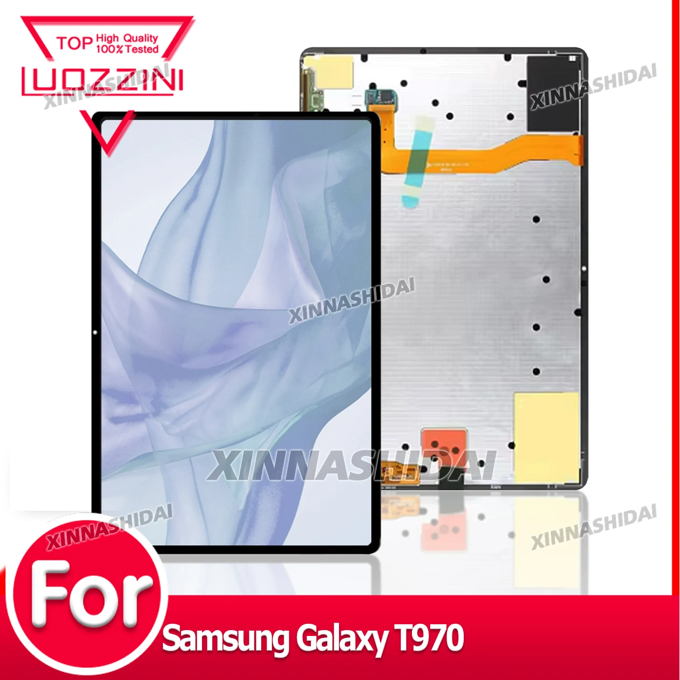 

New LCD For Samsung Galaxy T970 LCD Display Touch Screen Digitizer Assembly Replacement 100% Tested For Samsung T970