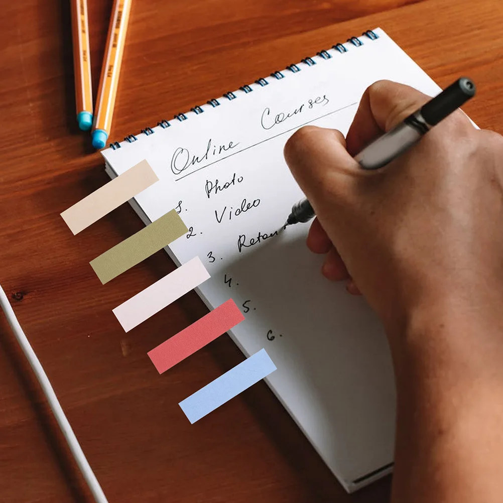 

9 Sets Multipurpose Book Index Tabs Page Markers Labels Colored Pet Material For Reading Study File Organization