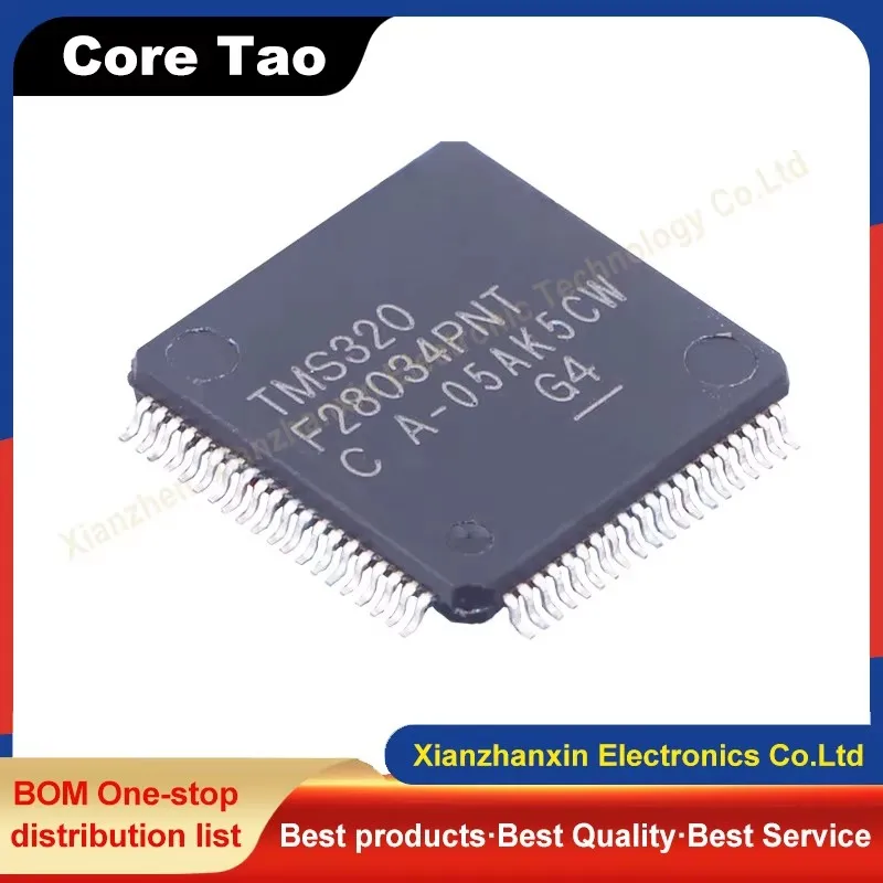 1pcs/lot TMS320F28034PNT F28034PNT LQFP-80  New original micro controller