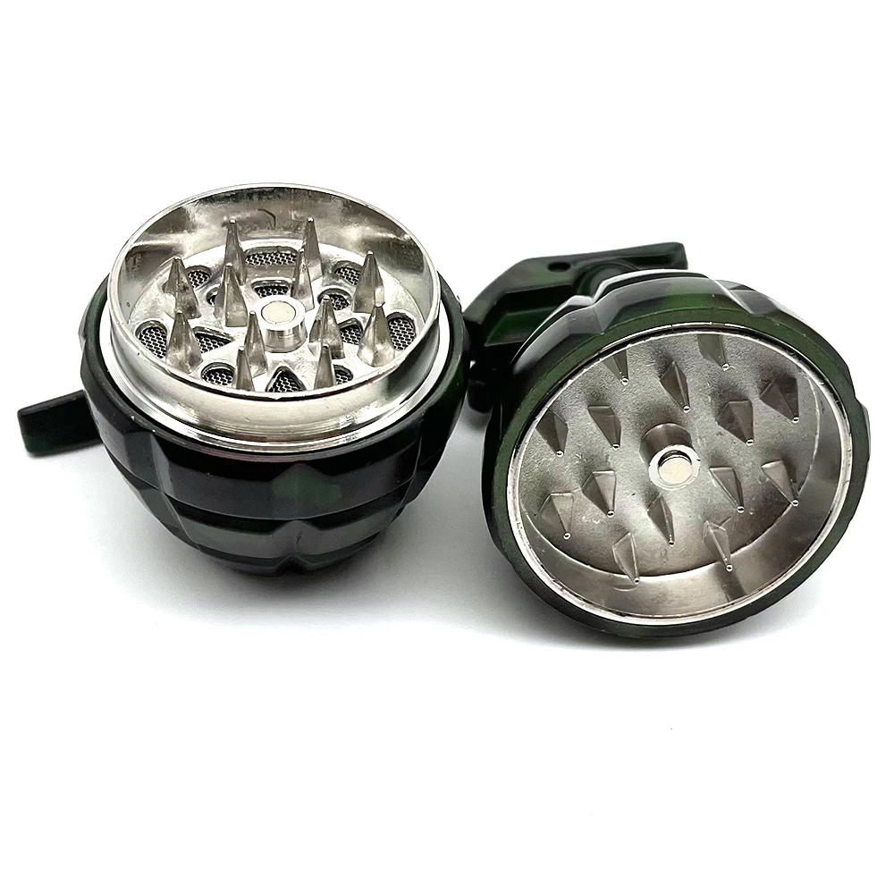 45mm Weapon Shape Zinc Alloy Herb Grinder Tobacco Smoke Spice Crusher Mill Shredder  Roller Tool Rolling Accessories