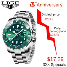 Luxury Men's Diver Watch 30ATM #4