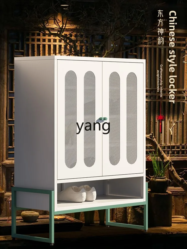 LH  household entrance shoe cabinet balcony cabinet corridor steel entrance entrance storage cabinet