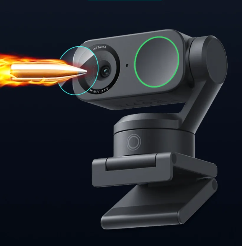 2 قطعة حامي الزجاج المقسى الصلب HD عدسة طبقة رقيقة واقية غطاء درع ل Insta360 Link 2/2C 4K ملحقات حماية كاميرا الويب