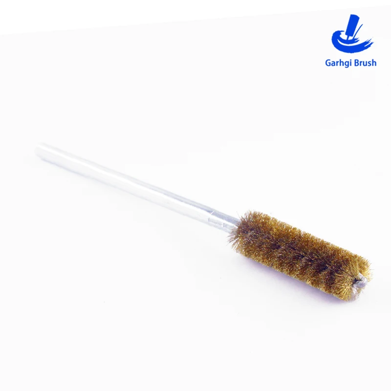 Spazzola Garhgi Spazzole in filo di rame φ2.1-18mm in filo ritorto Pulizia tubi per sbavatura Lucidatura Finitura superficiale Uso trapano