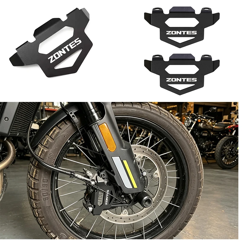

For ZONTES 350D/E/M 368D 368M 368E 368G 368K 703F 368g Stainless Steel Motorcycle Accessories 2026 New Front Brake Caliper Guard