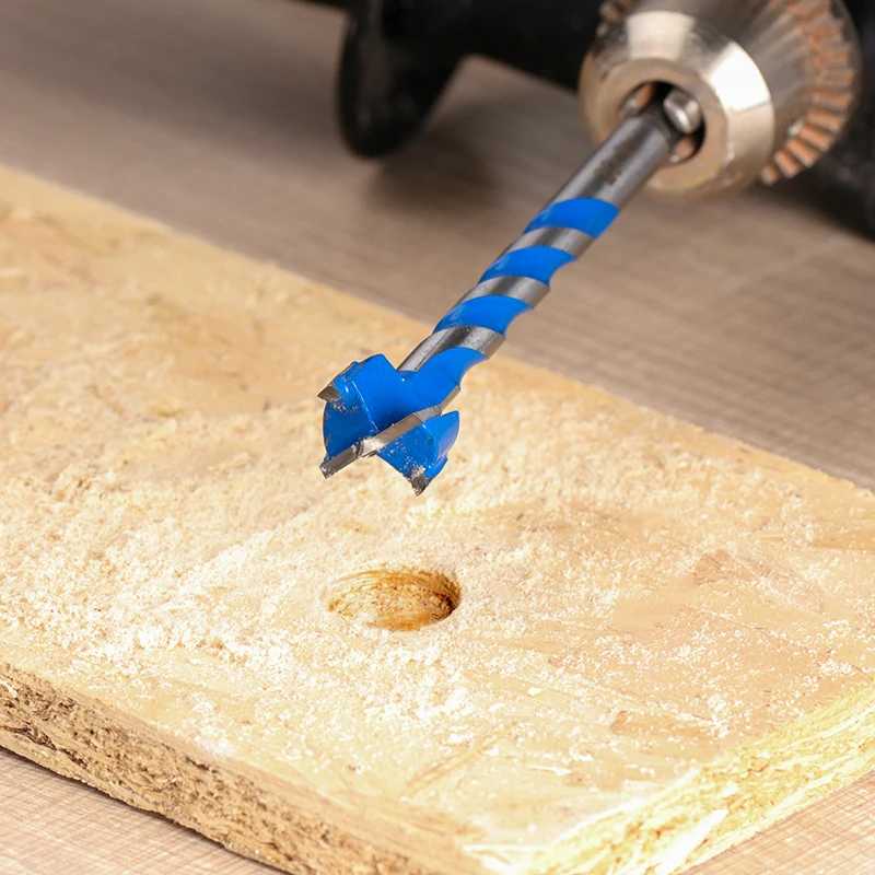 Foret Forstner à tige hexagonale de 1/4 pouces, 125mm, perçage du bois, trou de scie, coupe-bois auto-centrant, foret de 16/18/20/22/25mm