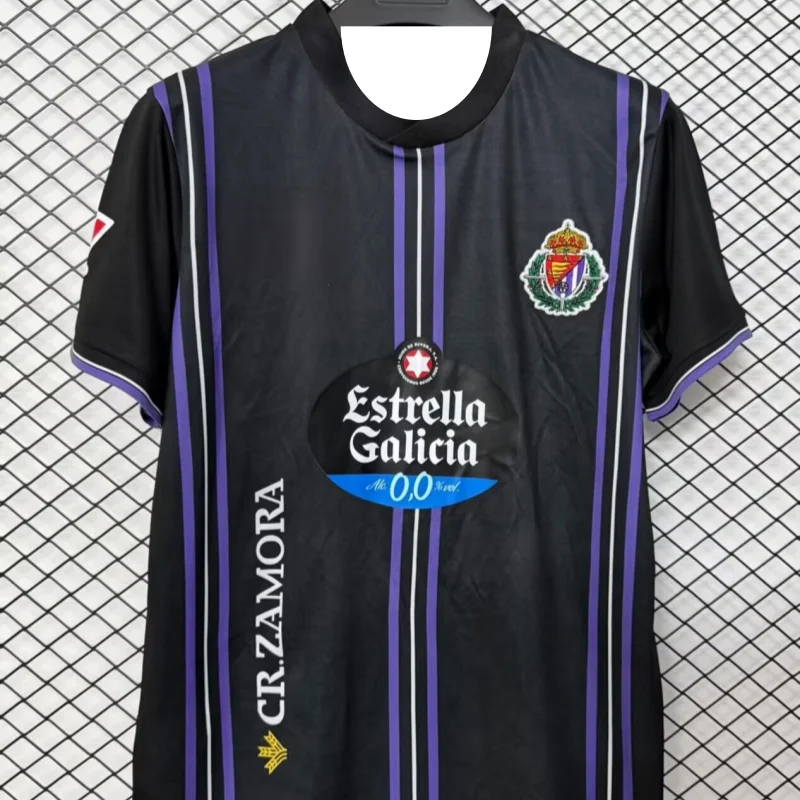 26-27 Valladolid 3D-Druck Eltern-Kind-Fußball Sommer- und Herbst-Freizeit-Schnelltrocknendes Fußball-T-Shirt für Herren und Damen – Detail 1