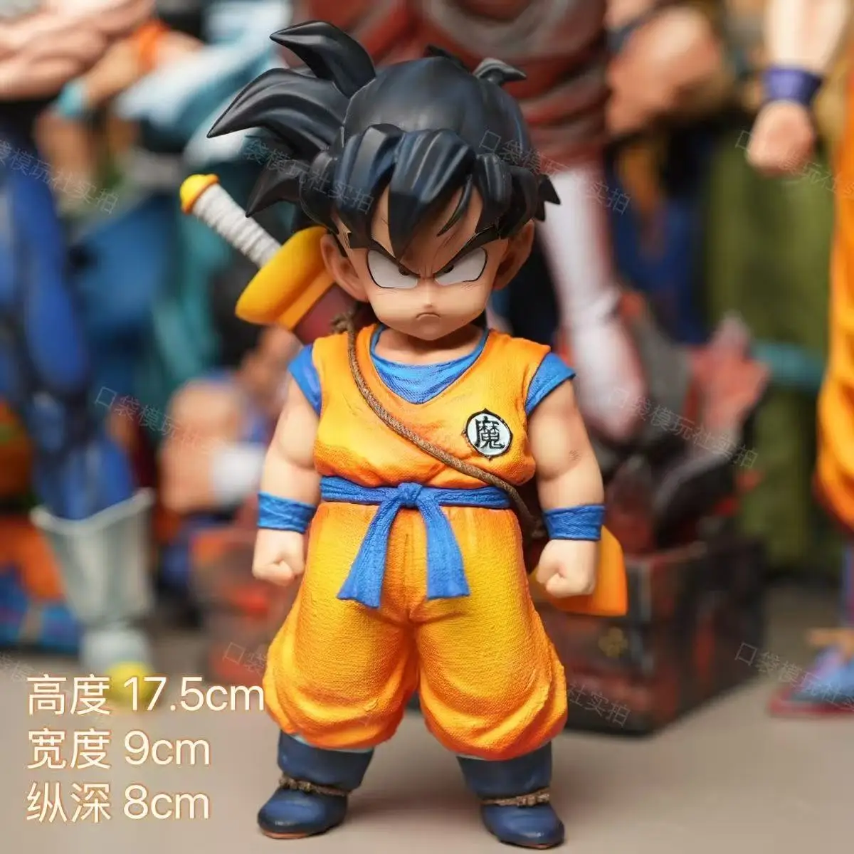 Jt Statue 17,5cm/6,89 Zoll Dragon Ball Z Son Gohan Figur Super Saiyan PVC Actionfiguren Sammlermodell Spielzeug Geschenke