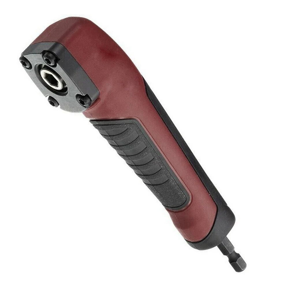 

1/4 inch Hex Drill Bit Screwdriver 90 Degree Extension Driver Drilling Shank Screwdriver Hex Drill Bit Socket Holder