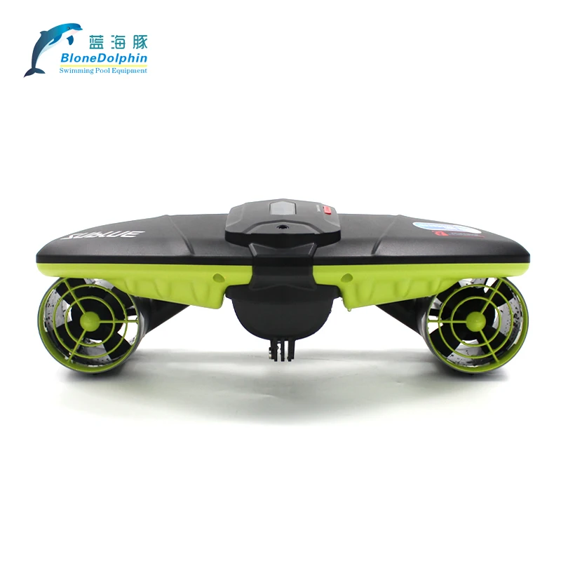 محرك مزدوج غاطس الدافع الغاطسة الدافع دعم التطبيق التحكم 40 متر تحت الماء المروحة الصغيرة