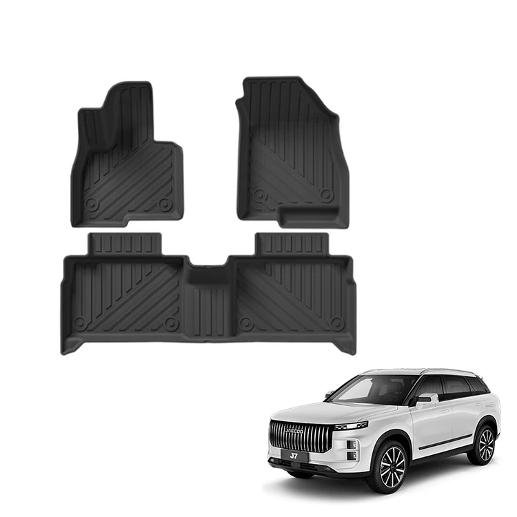 

LHD Car Floor Mat for Chery Jaecoo J7 Accessories TPE Waterproof Rubber 5D Car Floor Mats Foot Mat Interior Accessory