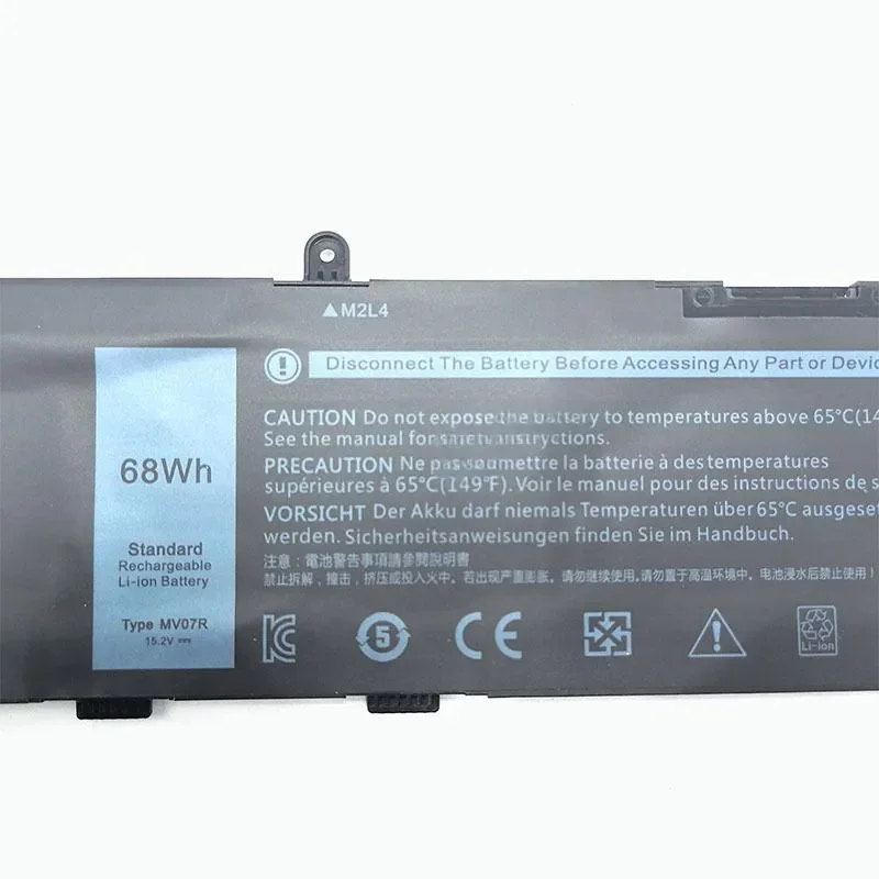 for G3 3500 3790 3590 G5 5000 5500 5590 Laptop Battery MV07R 266J9 Replacement High Capacity Li-ion Power Supply
