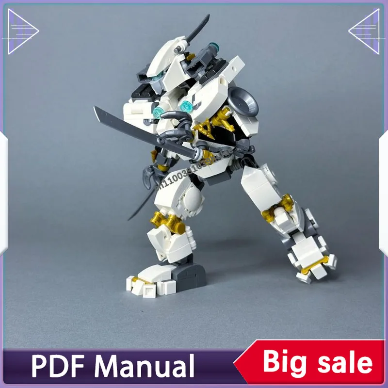 Zestaw klocków Ice Mech figurki akcesoria dekoracja dla dorosłych cegły dekoracja prezent na Boże Narodzenie