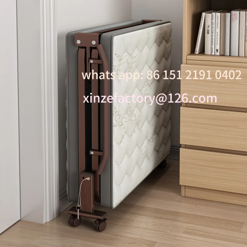 Customizable high-end hotel extra bed folding single bed home lunch break office nap artifact hospital escort sofa bed