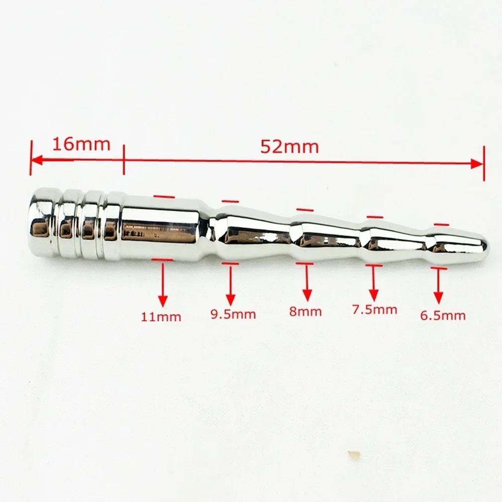 Stainless Steel Penis Plug Male Urethral Sound Dilators Erotic Horse Eye Stick Adult Sex Toys for Men Gay Urethral Stimulation
