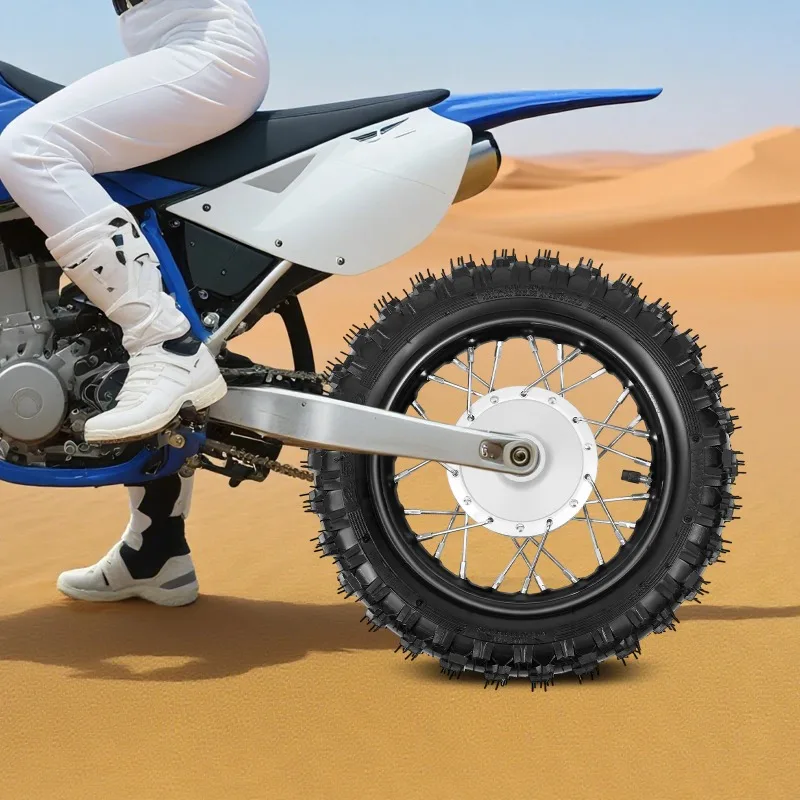 

Off road motorcycle accessories, tires with wheel hub discs, drum brakes and sprockets, sturdy and durable