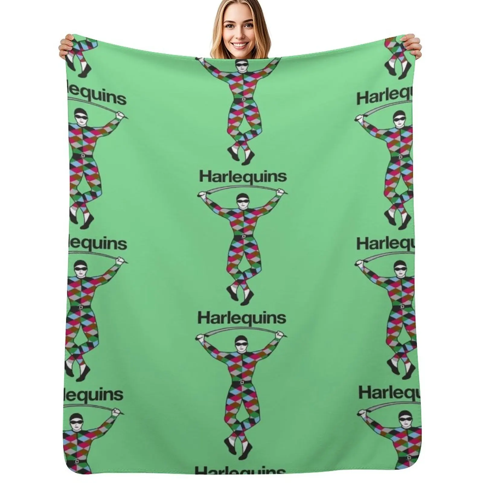 (The Clown) Throw Blanket Thin Soft Blanket for Summer Night Sleeping