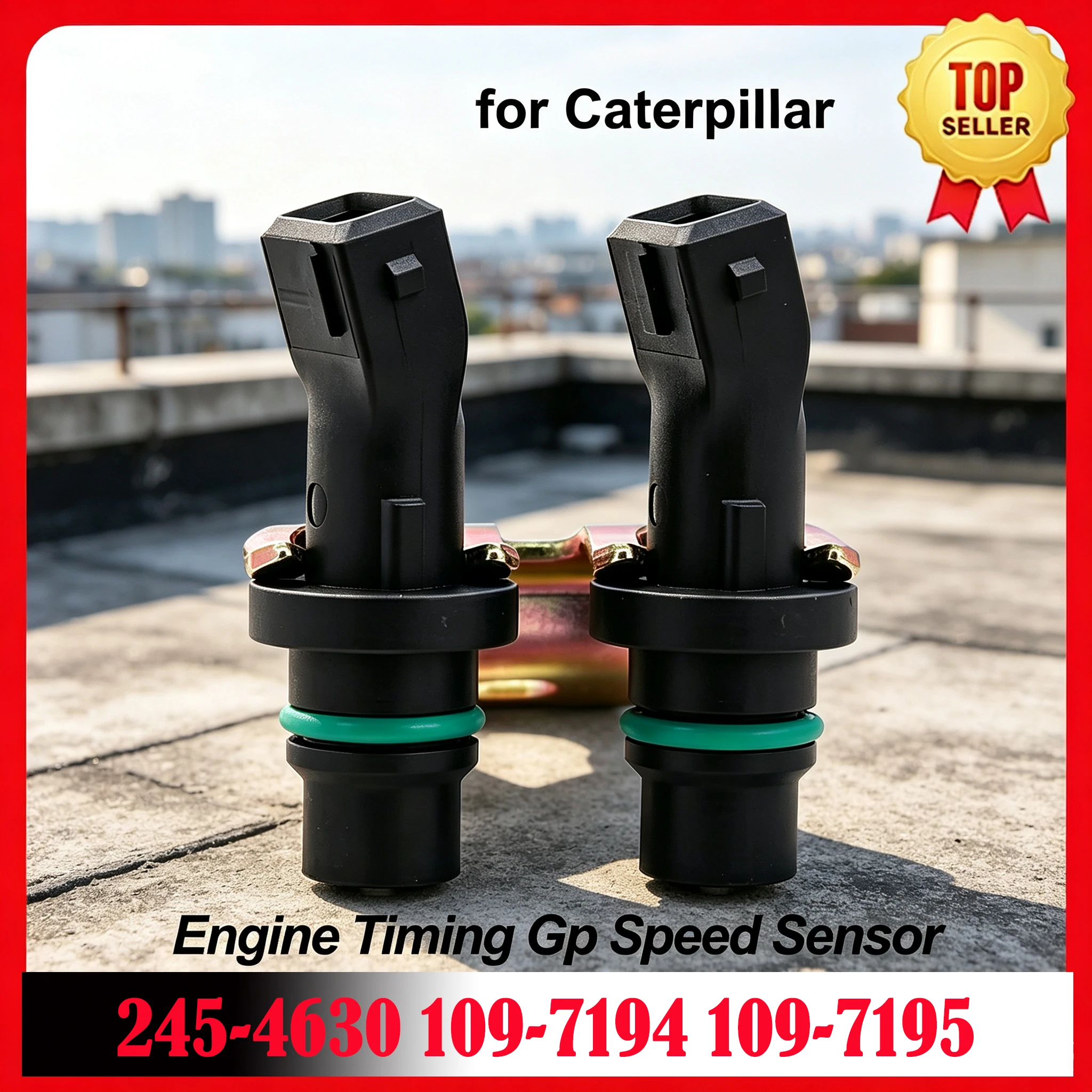 Dual Engine Timing Gp Speed Sensor 245-4630 2454630 for Caterpillar CAT Engine 3126B 3126E C7 C9 109-7194 109-7195 1097194/5