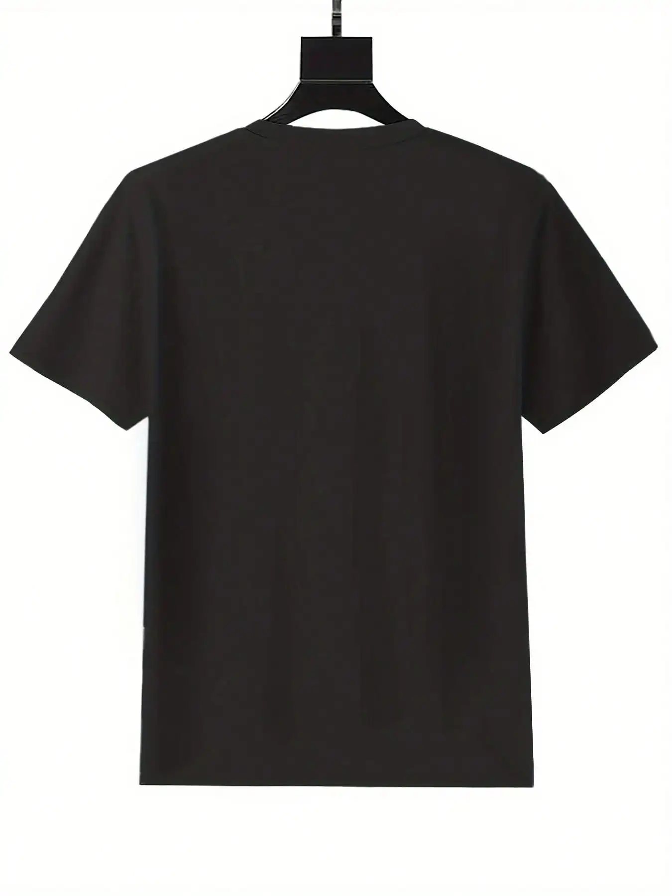 Camiseta com monograma estampado Selena, camiseta casual sazonal New Wave, gola redonda, camiseta de manga curta High Street