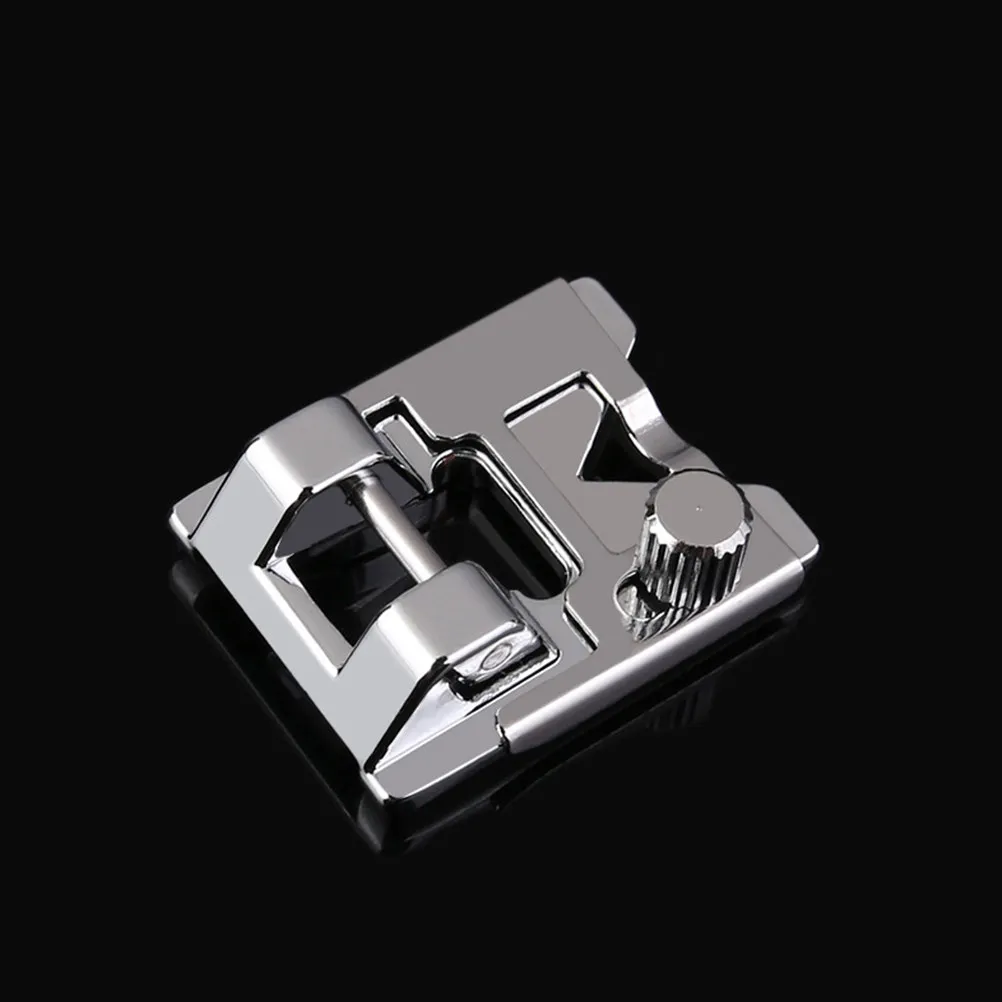 2Pcs Presser Foot for Sewing Machine Holder Hard Metal Easy Installation No Tools Required Compatible with Most
