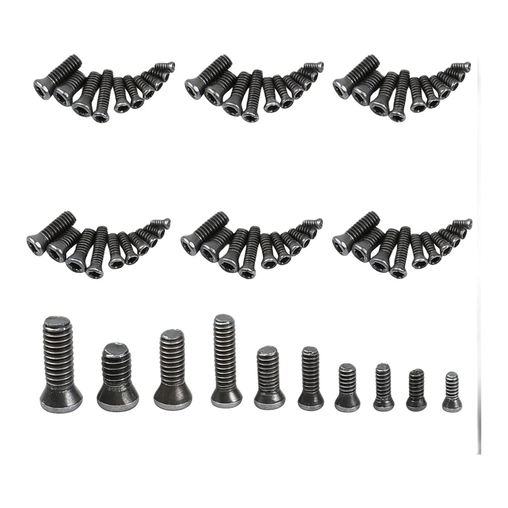 Efficient Fastening Solution 50pcs CNC Screws for Fixing Carbide Blades on Tool Holders Suitable for Various Applications