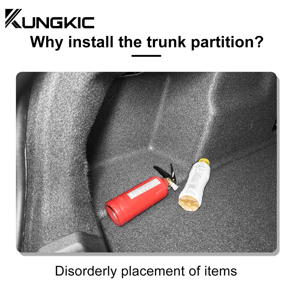 Auto Accessories For Mini U25 Countryman 2024 2025 Car Organizer Trunk Side Partition Trunk Interior Storage Box Parts - Image 5