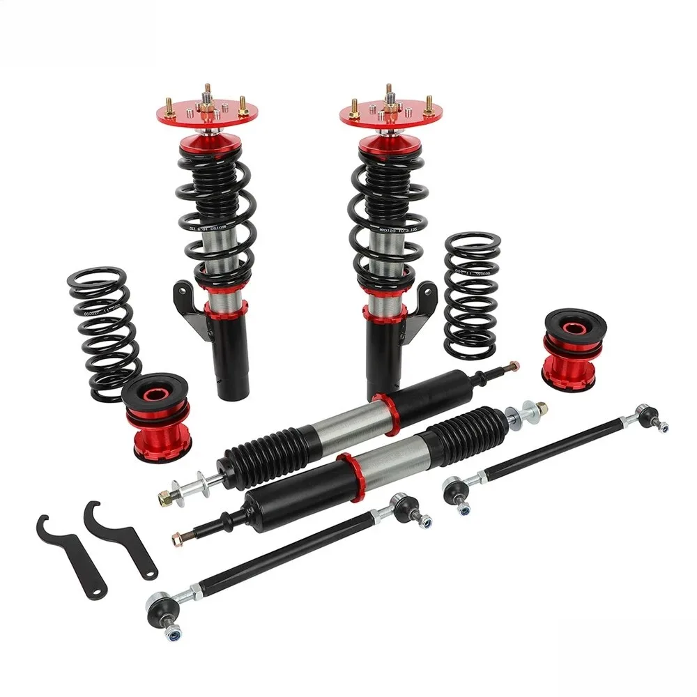 

Upgraded New Performance Adjustable Damper Coilovers Kit For BMW 1 Series E82 E88 2008-2013 Suspension Lowering Kit