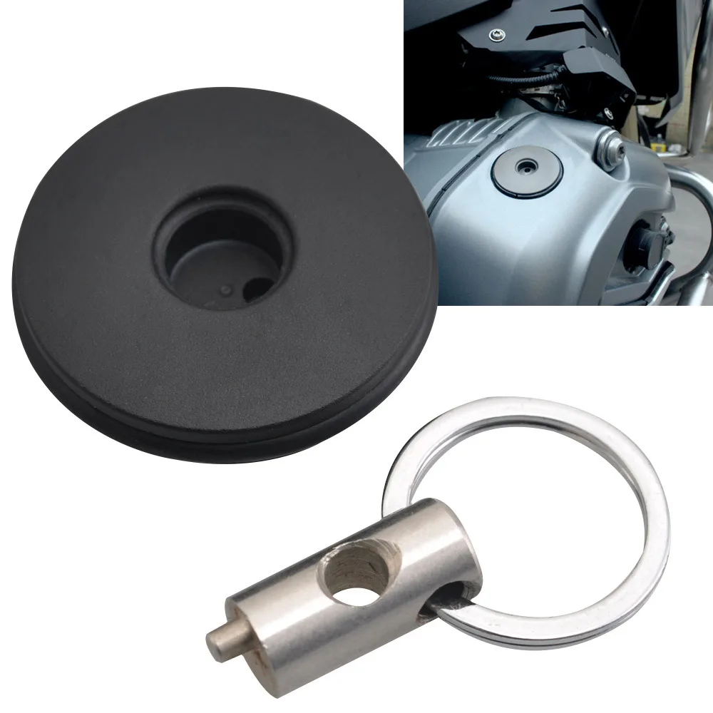 Motor Oil Drain Screw Cap, Ficha de segurança, Filler Cover para BMW R NineT Pure Racer Scrambler Urbano G S R 1200 RS LC ST GS Adventure