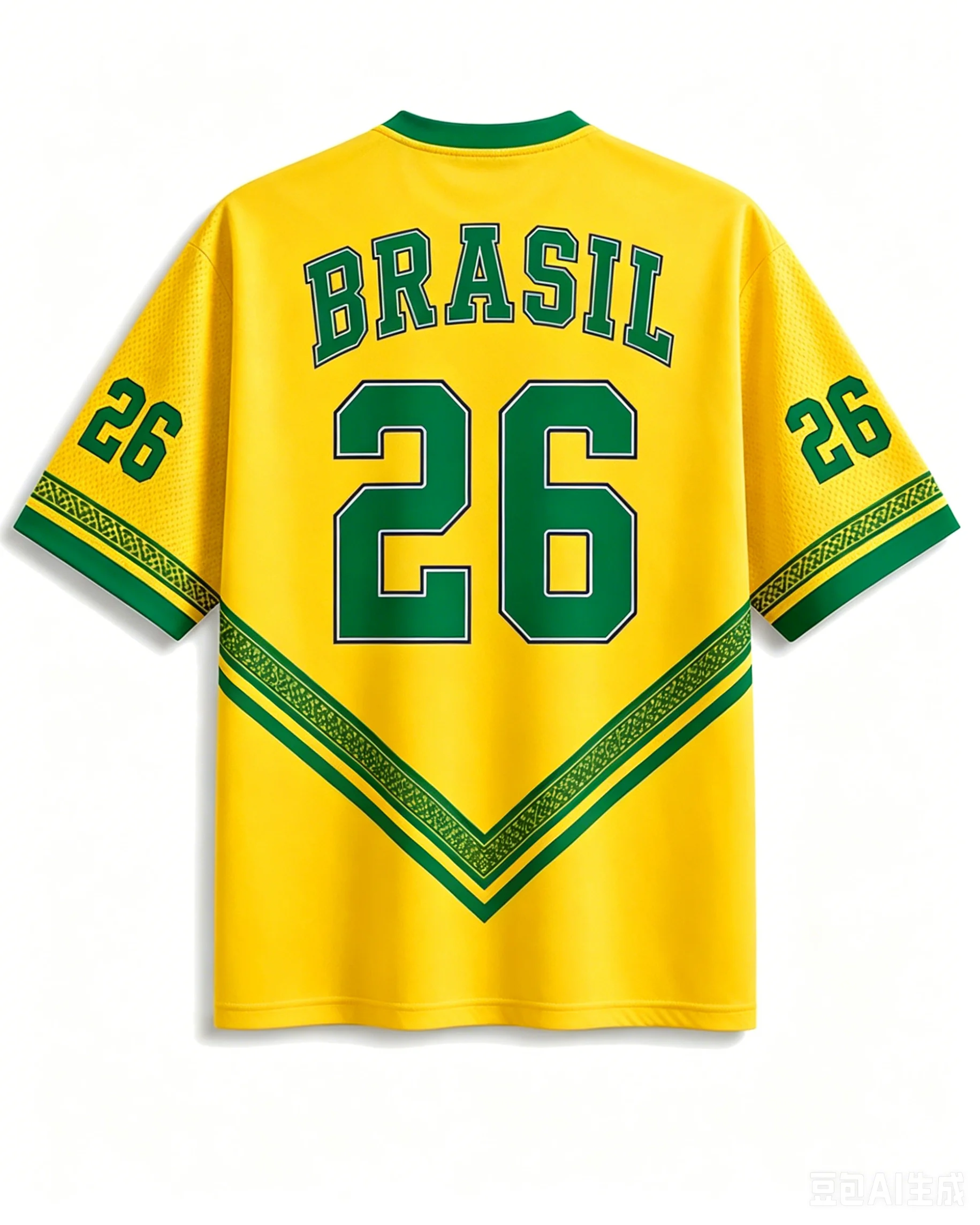 2026Unisex Adult & Children Oversized Casual Short-Sleeve T-Shirts for Brazil Fans, Outfits for Watching Matches At The Stadium