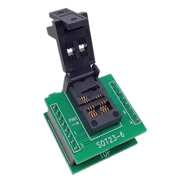 For SOT23 To DIP6 Chip Test Socket IC Programmer Adapter Burning Seat For SOT23-6L Easy Installation