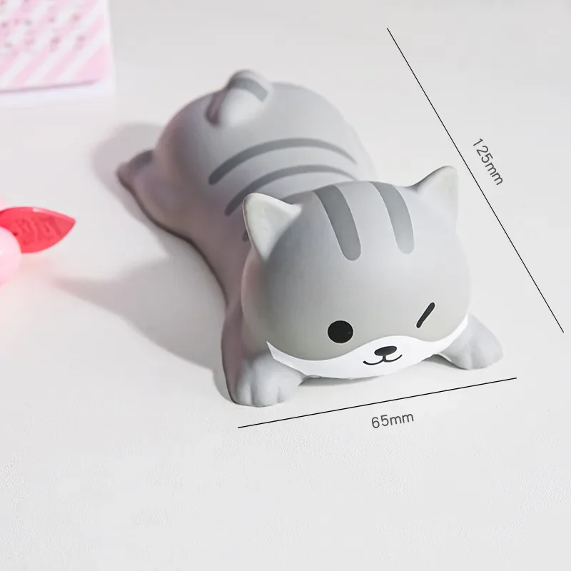 Play Computer Hand Wrist Holder Pad Kawaii Cartoon 3D Rabbit Pig Desk Hand Stand Support Holder Protective Wrist Pad Soft