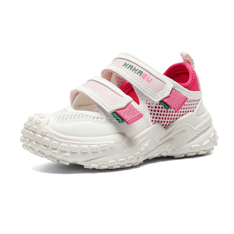 Summer 2024 Kids Designer Shoes Boy Soft Bottom Mesh Shoes Girls Breathable Sport Children Shoes Boy Kid School Shoe