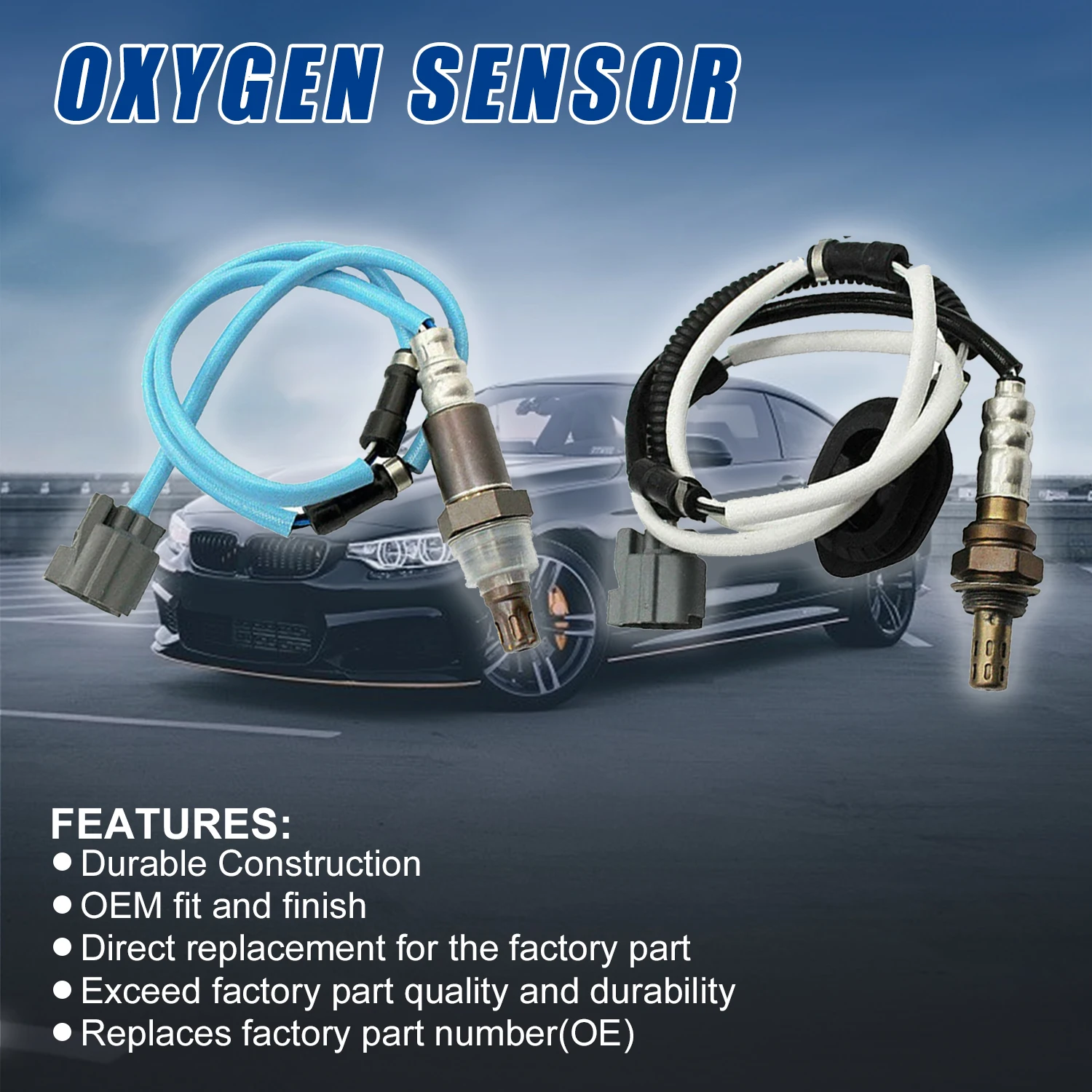 Upstream&Downstream Oxygen O2 Sensor 234-9066 234-4363 36531-RBB-003 36532-RAD-L11 For Acura TSX 2.4L 2004 2005 2006 2007 2008