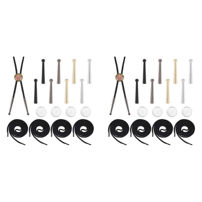 2x-bolo-tie-findings-denimtie-bolo-tie-replacement-end-cap-kit-for-diy-bolo-tie-making-eco-friendly
