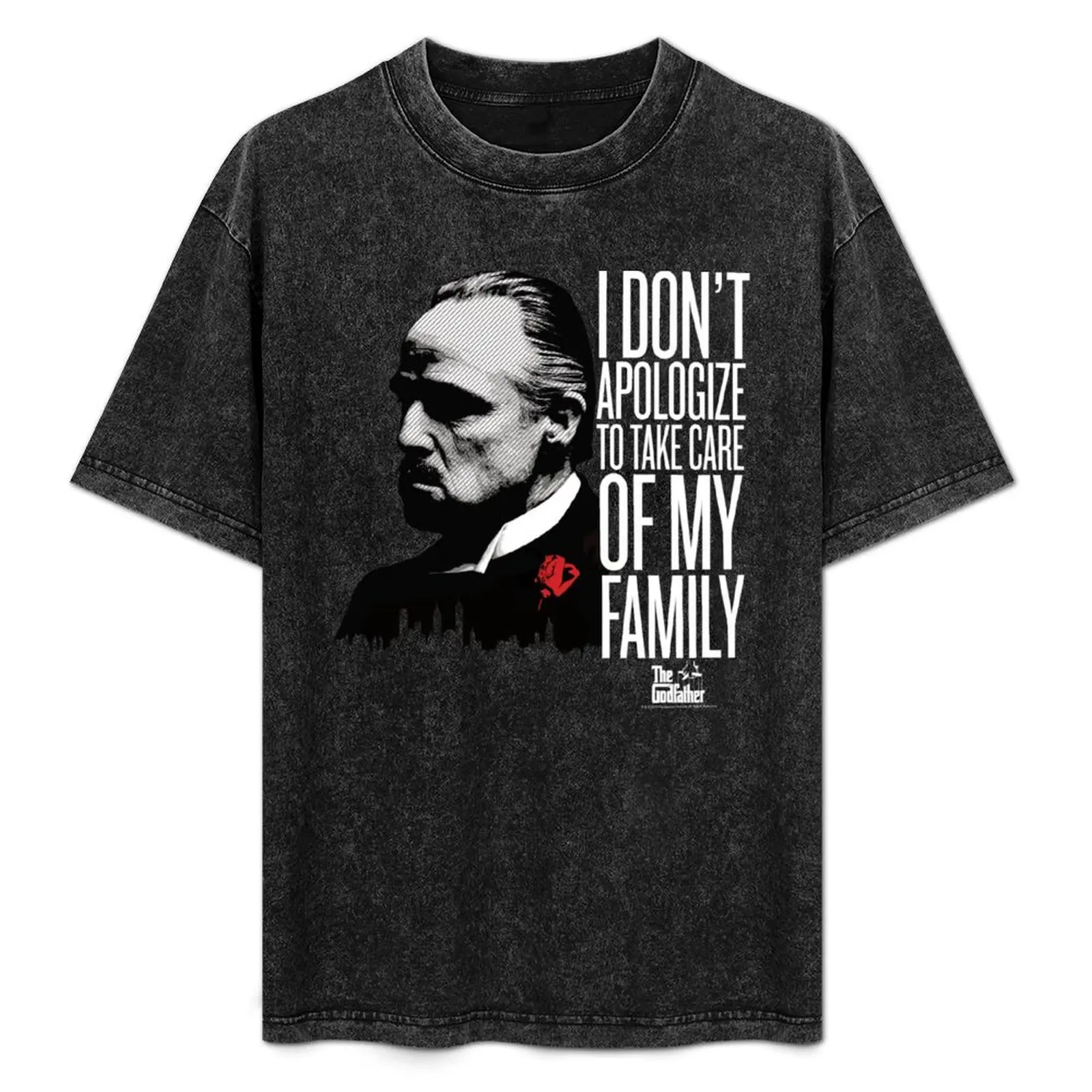 

The Godfather Vito Corleone I Don't Apologize Quote T-Shirt shirts graphic tees cute tops Short sleeve tee men