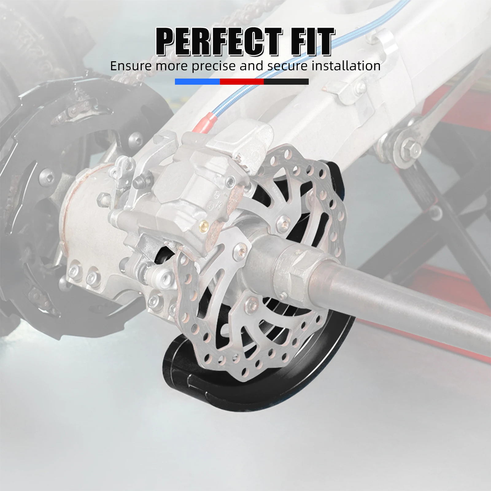 NICECNC สําหรับ Yamaha YFZ450R 2009-2022 เบรค Caliper Disc Rotor Guard ATV YFZ450X 2010 2011 YFZ 450R 450X