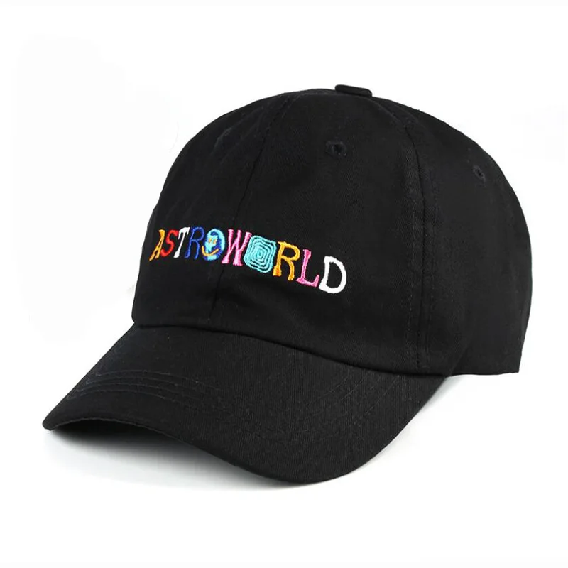 Women Men Cotton Embroidery ASTROWORLD Baseball Caps Unisex Astroworld Dad Hat Cap High Quality Summer Sun Hat Bones Gorra