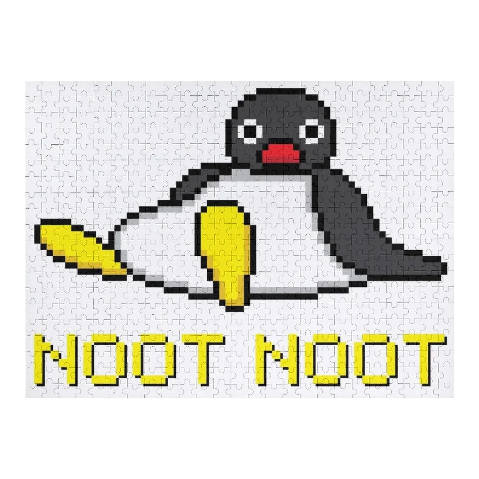 

Noot Noot! Jigsaw Puzzle Photo Personalized Gifts Customizable Gift Customized Photo Adult Wooden Puzze Custom Photo Puzzle