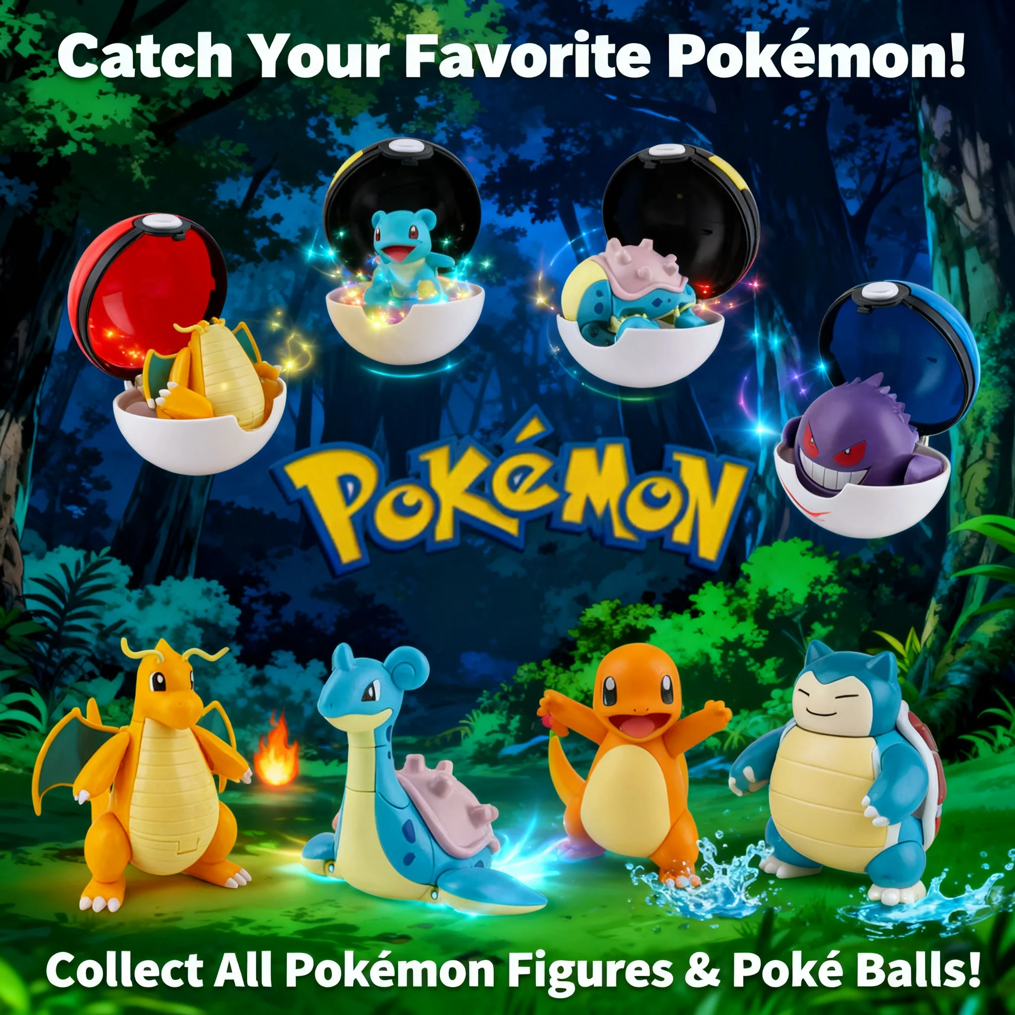 Pokemon Action Figu…