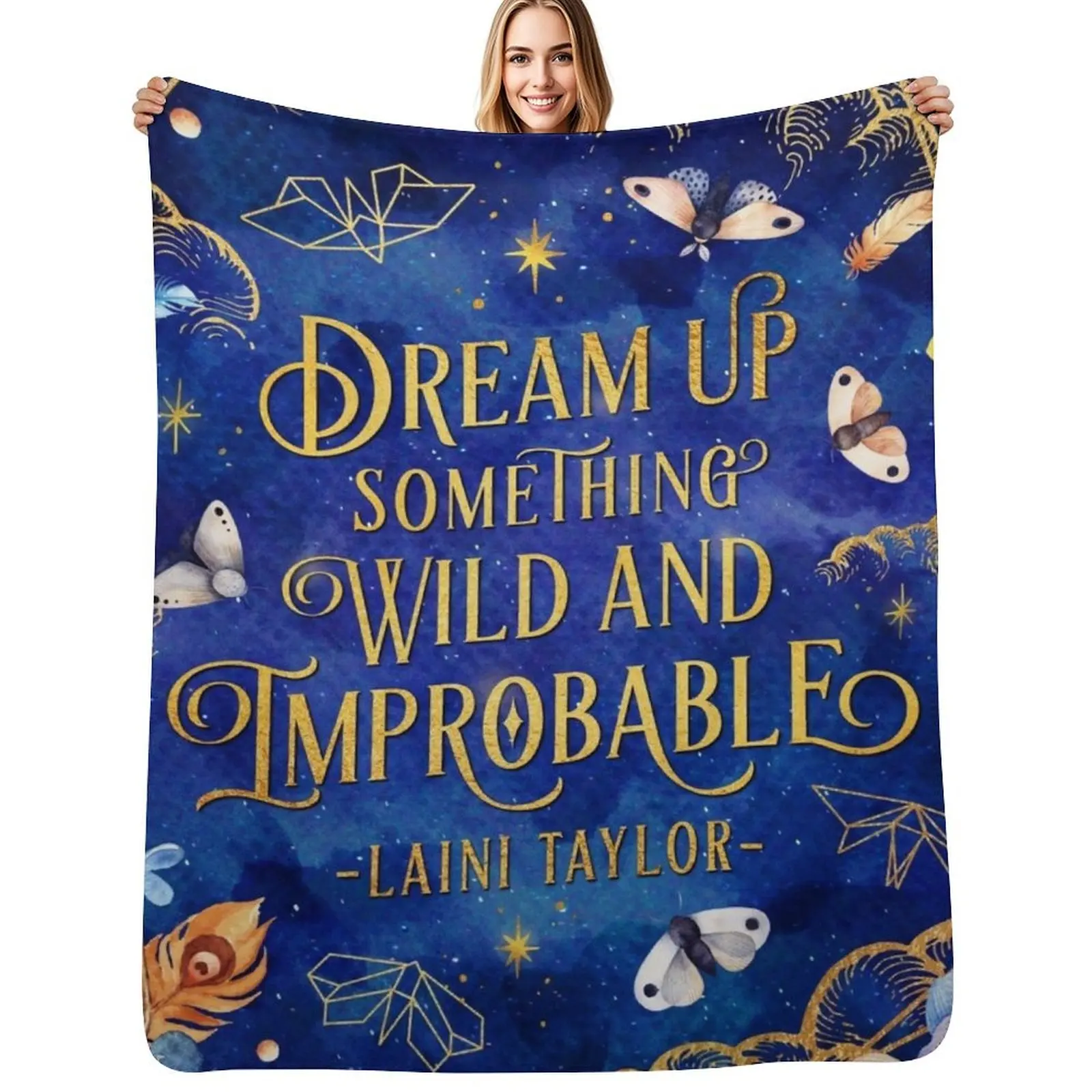 

Dream up Throw Blanket Baby Personalized Gift Heavy Weighted Blankets