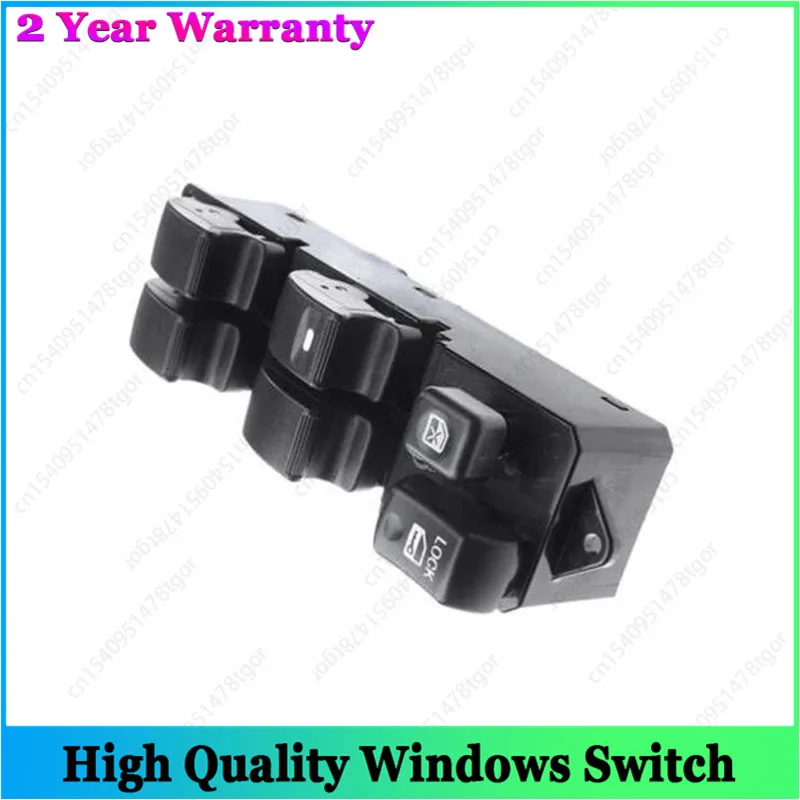 

Front Door Power Window Driver Side Switch Black For Mitsubishi Lancer 8608A068