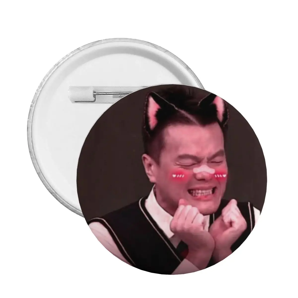 Przypinka na guzik JYP Meme do naszywki na ubrania broszki na prezent