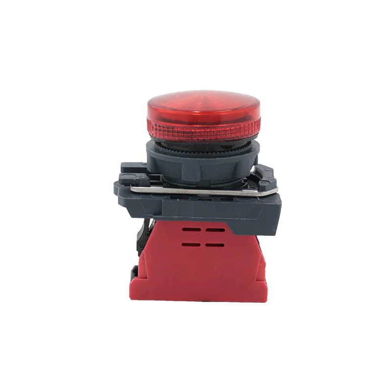 Complete Pilot Indicator Signal Light Lamp XB5AVB4 XB5AVM4 XB5AVB3 XB5AVM3 SB5 LA68S with integral LED Ø22mm