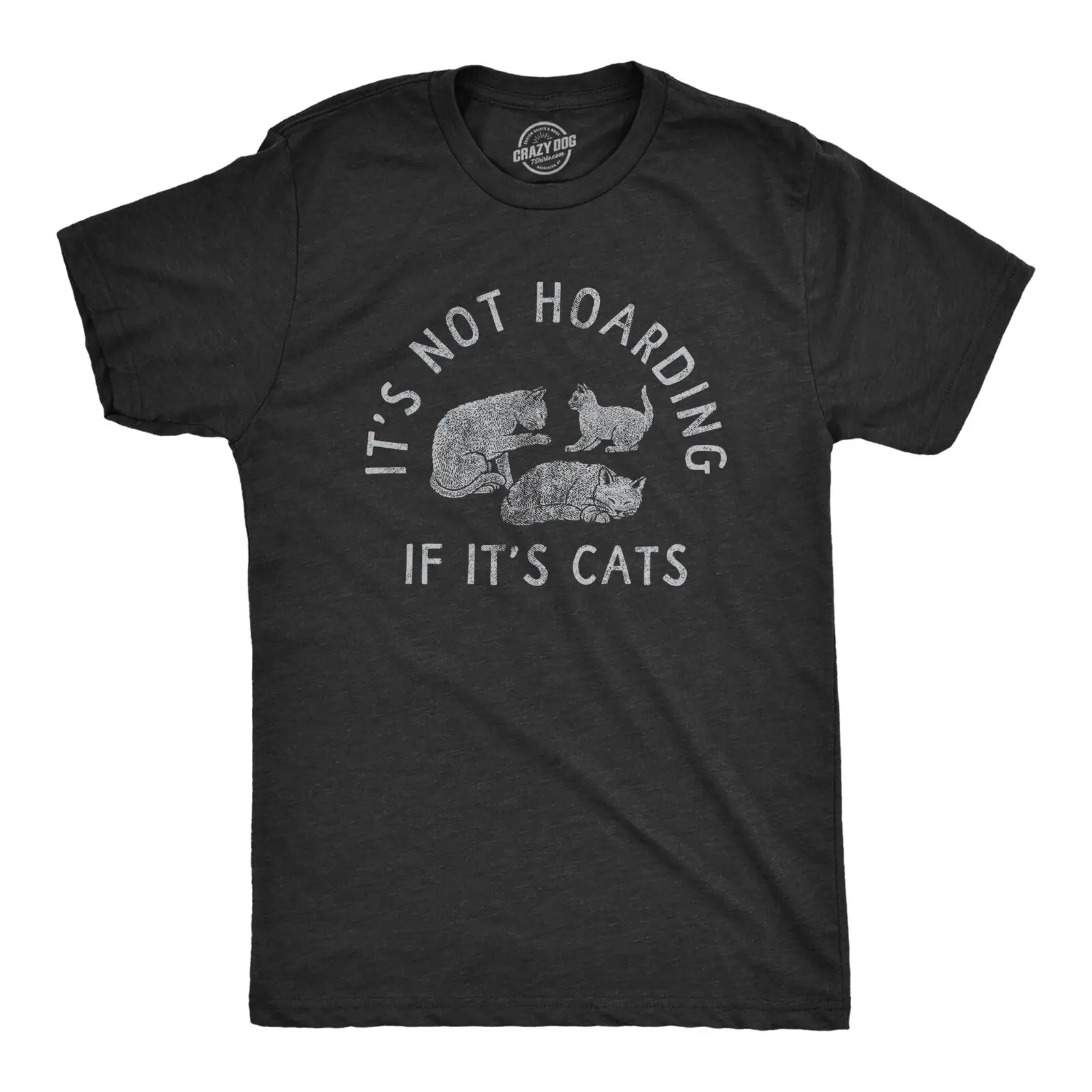 

Мужская футболка с надписью «It Not Hoarding If Its Cat»