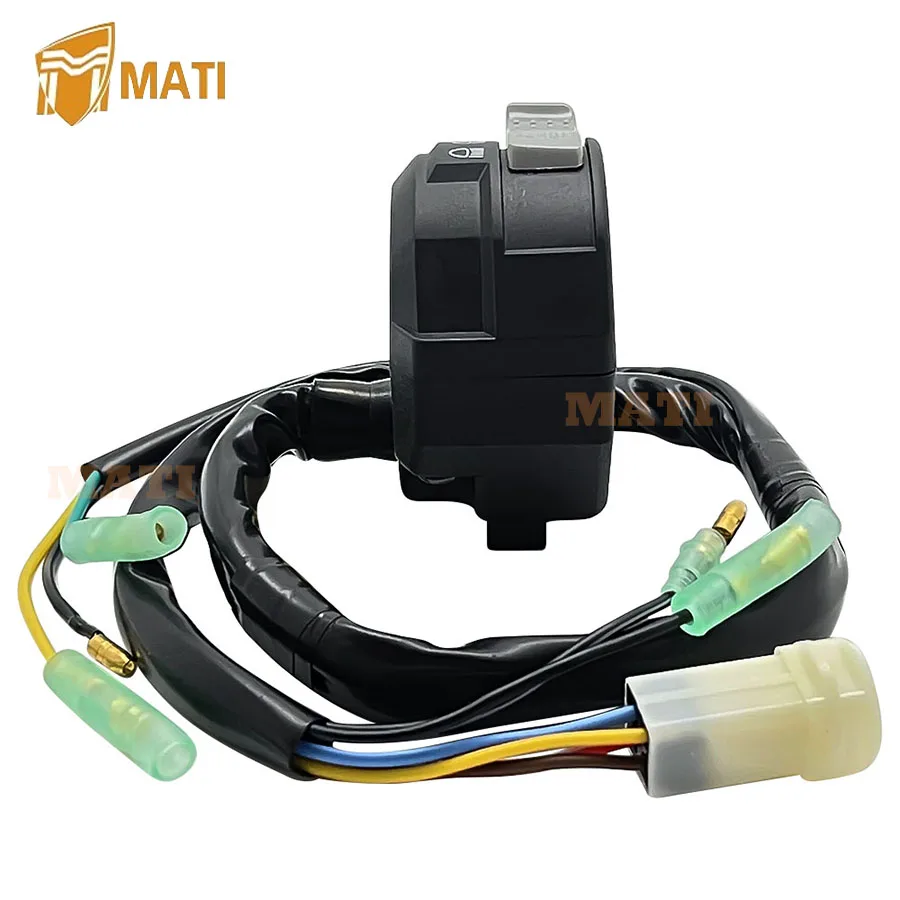 MATI Handlebar Switch Control Start Stop Kill Headlight Button for Yamaha Breeze 125 YFA-1 1989-1994 3FA-83973-01-00